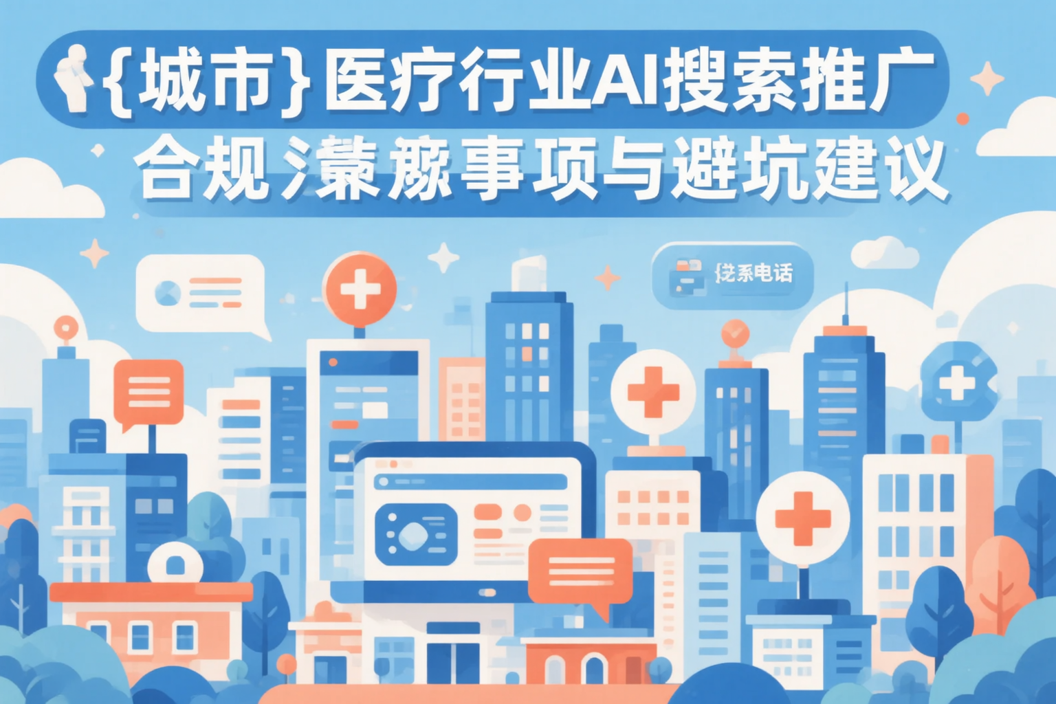 包头医疗行业AI搜索推广合规注意事项与避坑建议
