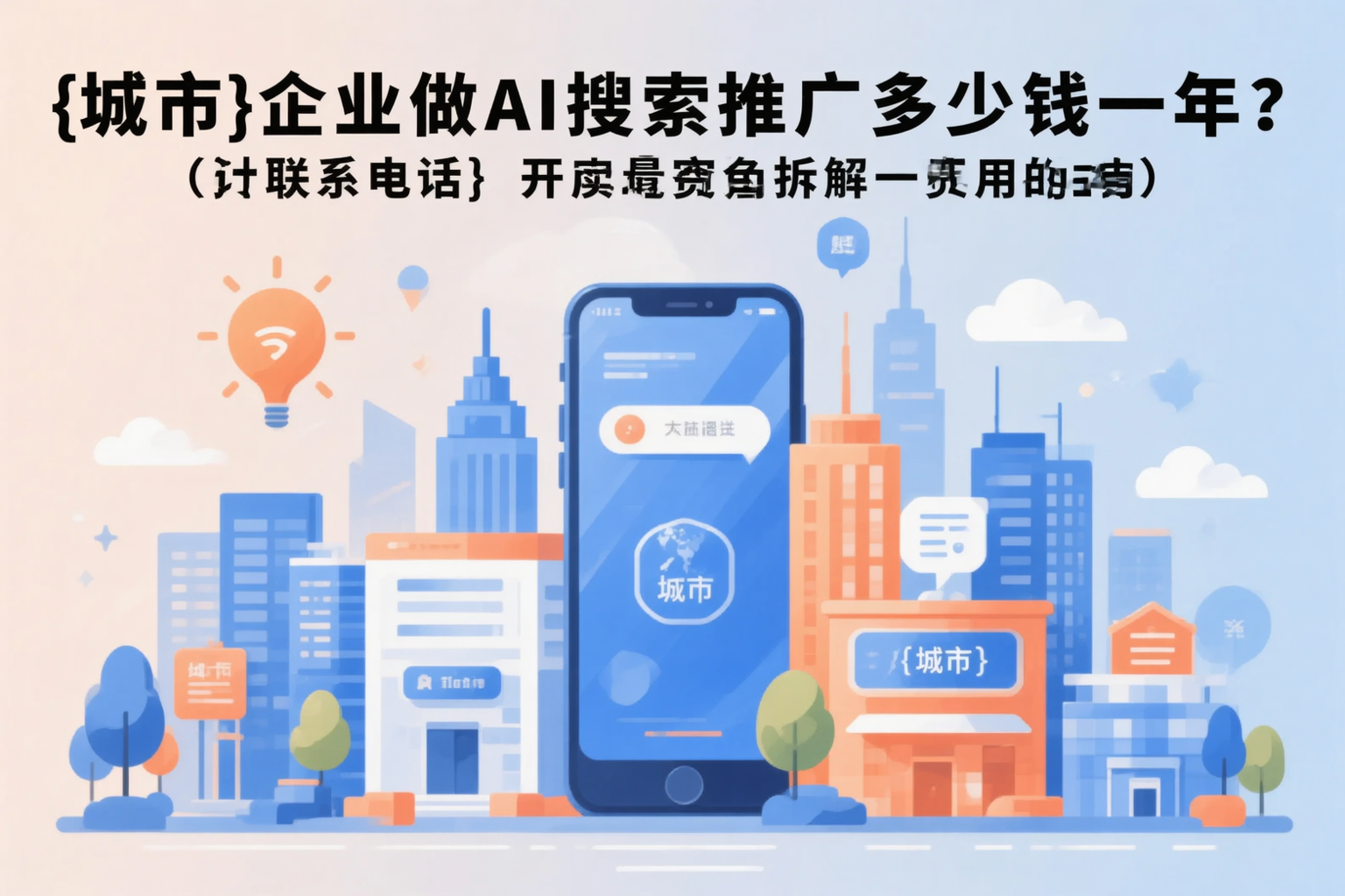 包头企业做AI搜索推广多少钱一年？真实费用拆解