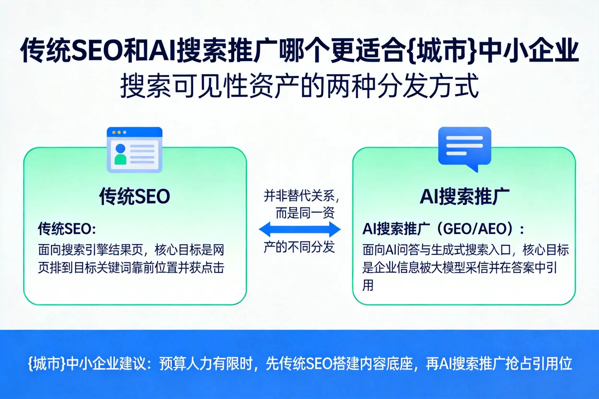 传统SEO和AI搜索推广哪个更适合包头中小企业