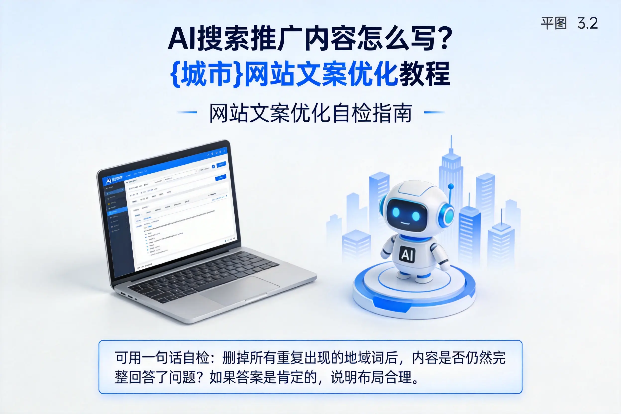 AI搜索推广内容怎么写?包头网站文案优化教程