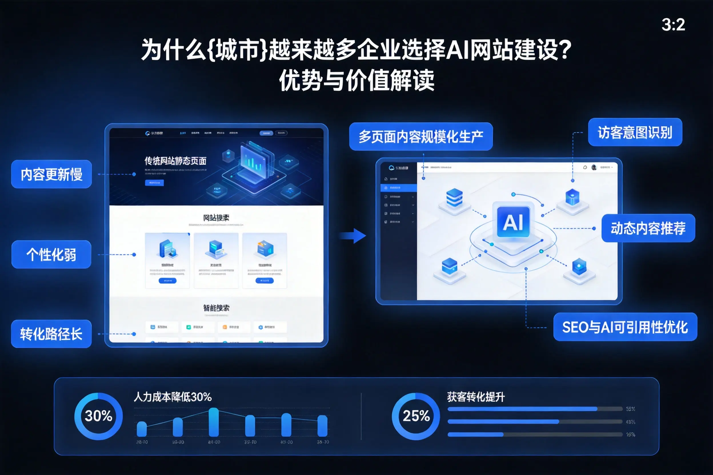 为什么包头越来越多企业选择AI网站建设？优势与价值解读
