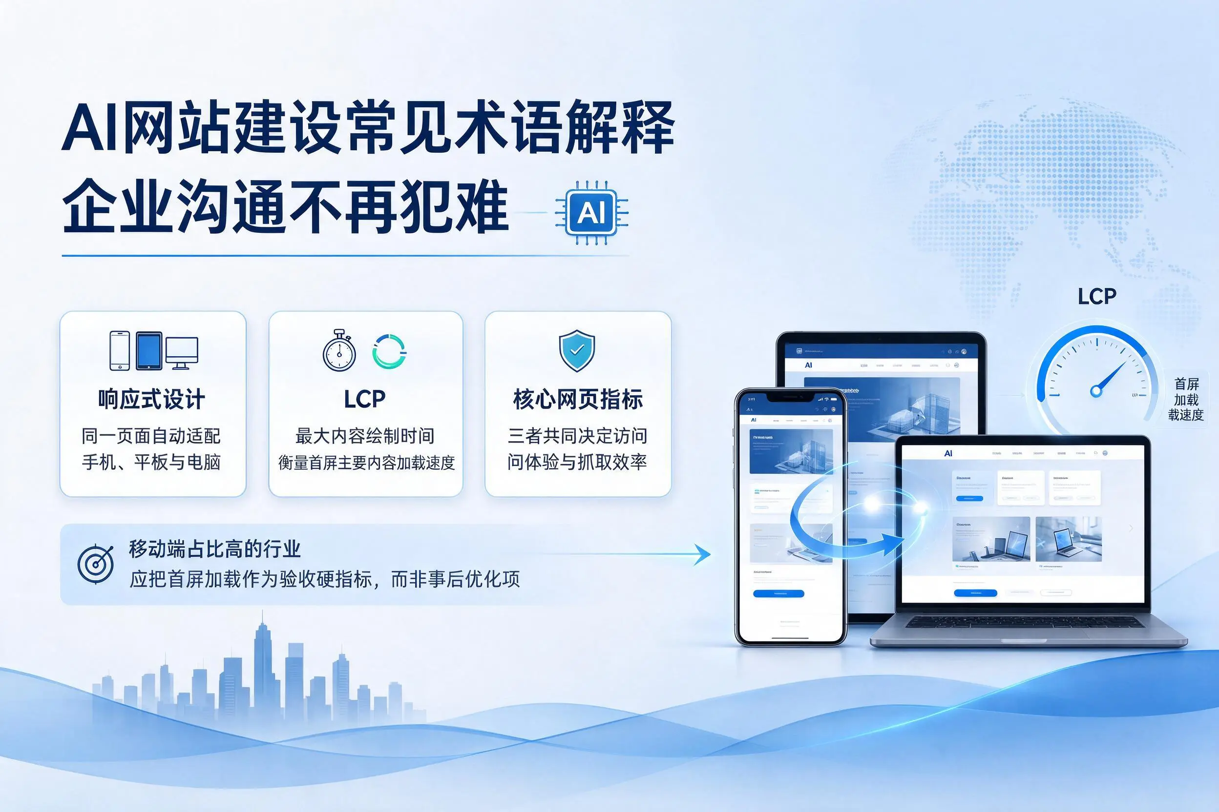 AI网站建设常见术语解释,包头企业沟通不再犯难